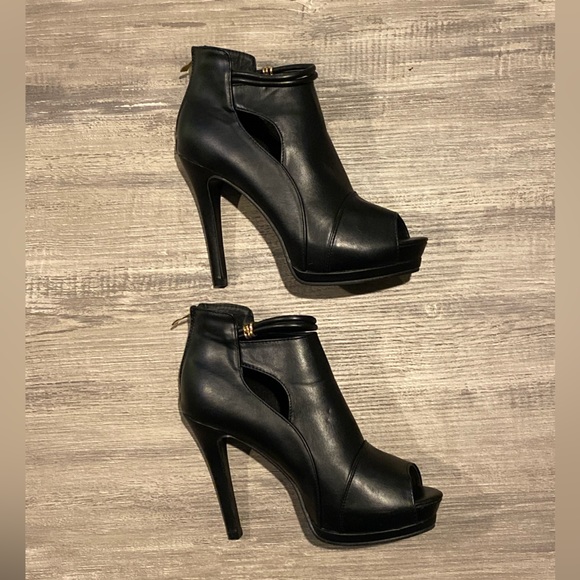 Shoes - Open toe high heel bootie